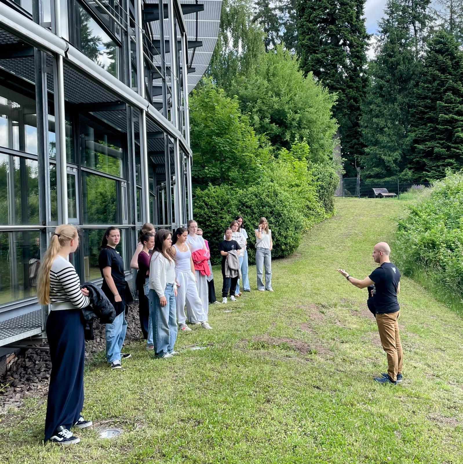 Wahrnehmungsspaziergang (c) Thomas Morus Gymnasium Wahrnehmungsspaziergang