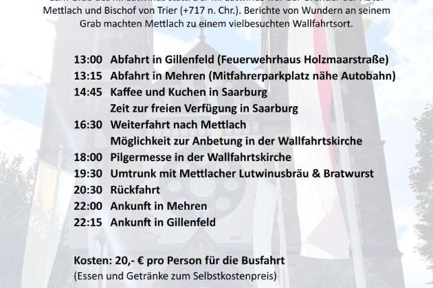Mettlach Wallfahrt